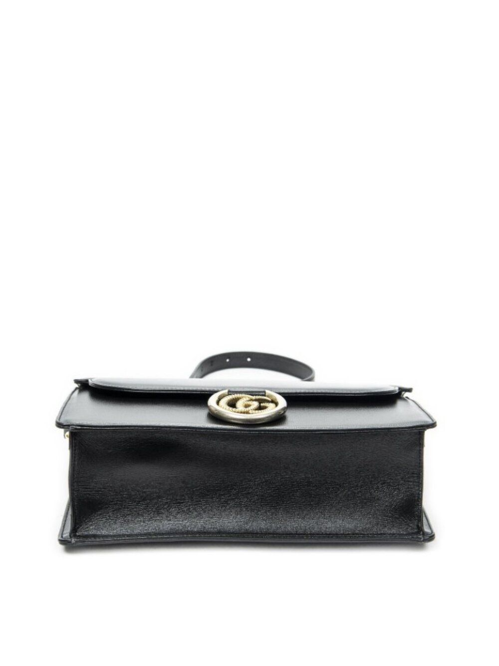Gucci Torsion GG Sling Bag Black Studded Calfskin - Picture 6 of 10